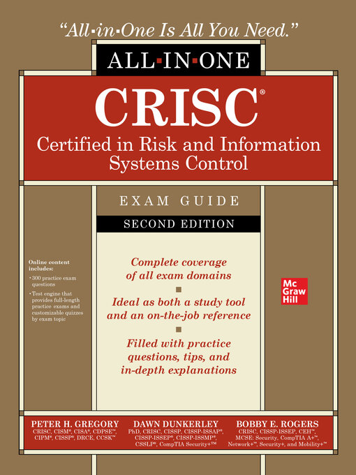 Cover image for CRISC Certified in Risk and Information Systems Control All-in-One Exam Guide